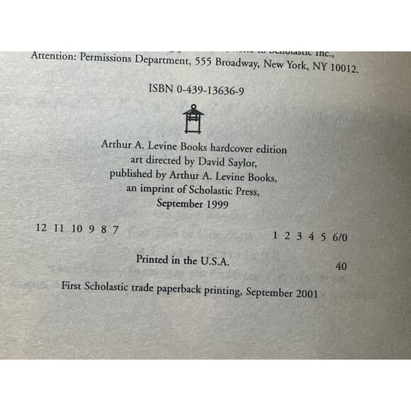 Harry Potter And The Prisoner Of Azkaban Paperback Book By J.K. Rowling Scholas - Picture 9 of 16